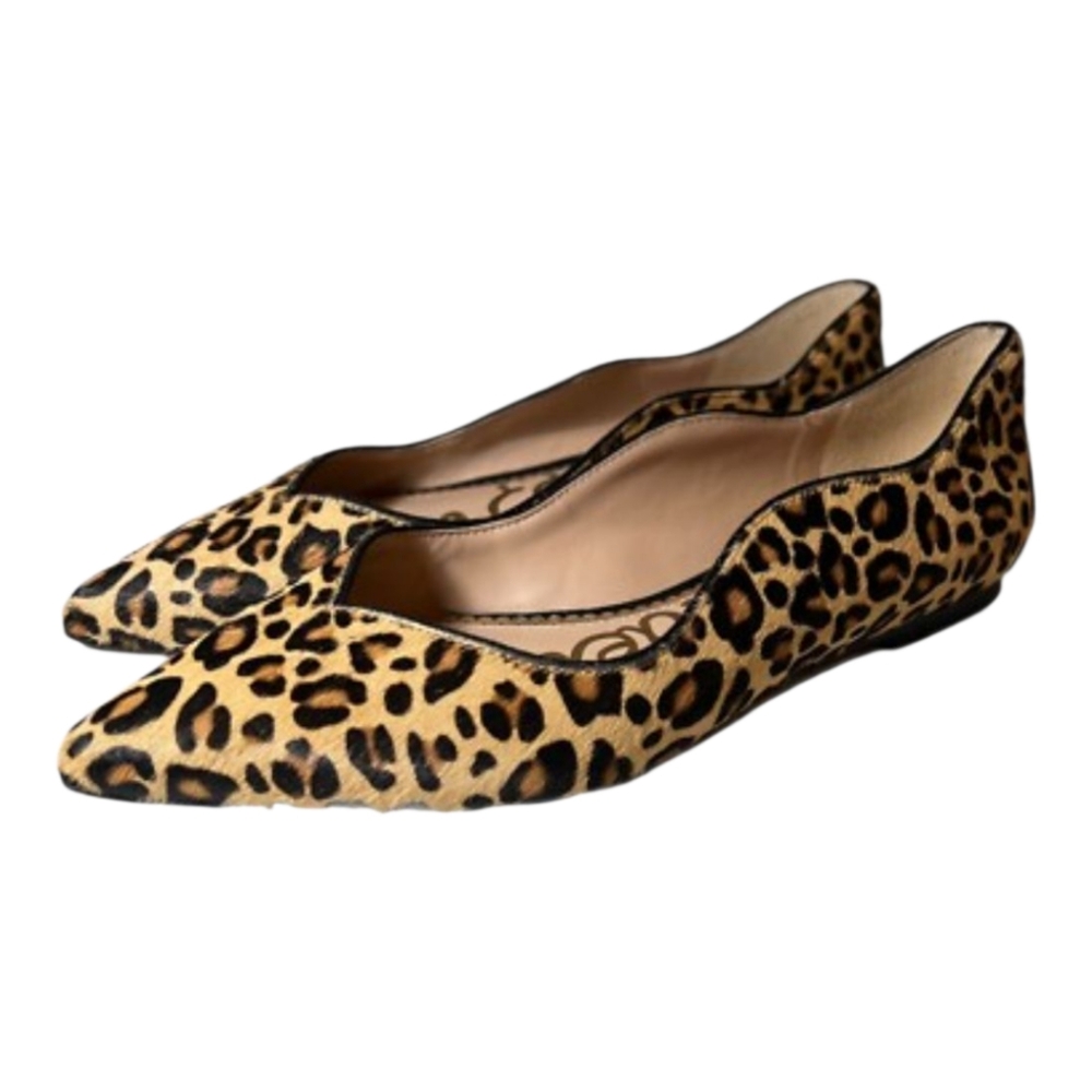 Sam Edelman Leopard Print Pointed Flats